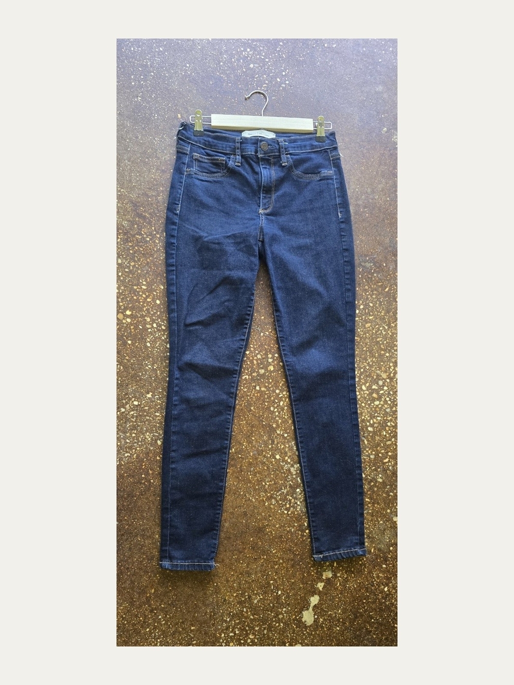 Women's Dark Blue Skinny Jeans GAP 1969 "Easy Legging" 29R